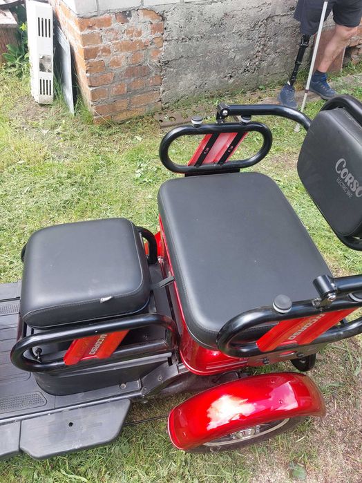 Трицикл електричний 72 v 1200 Вт