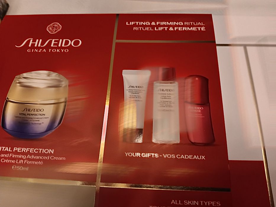 Cofret Shisheido muito completo