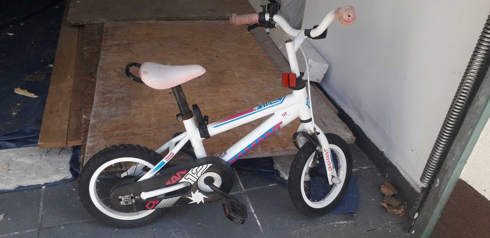 Rowerek dziecięcy diamant 12"+kask