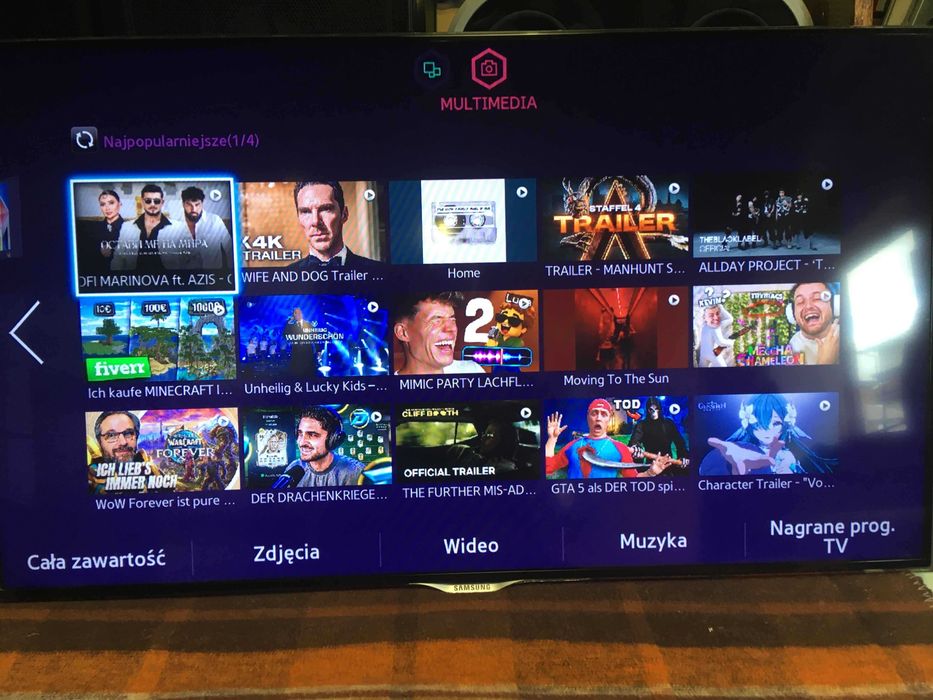 Telewizor 40 cali Samsung Smart TV