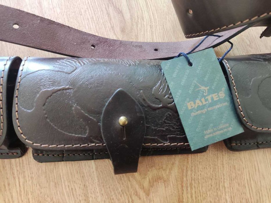Патронташ БАЛТЕС новый,кожа
