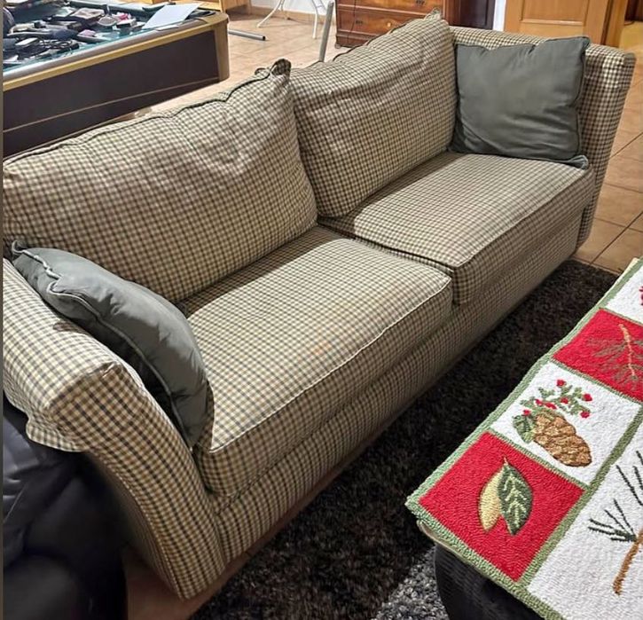 Sofa cama com colchao de casal