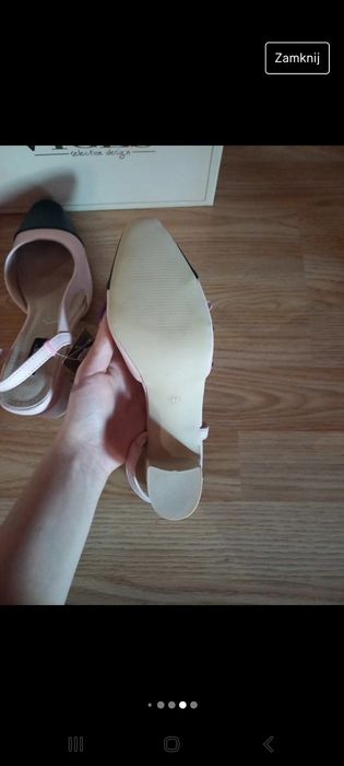 Nowe buty na obcasie