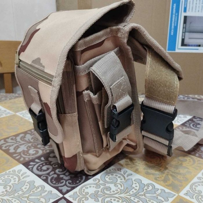 Bolsa cintura camuflagem militar com oferta