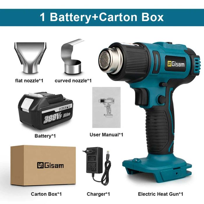 D61-Pistola máquina ar quente calor multifunções plásticos