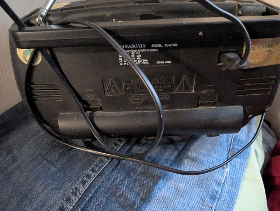 Radio magnetofon - nie działa