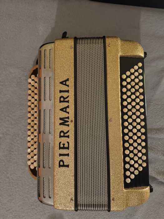 Acordeão Piermaria Cromático – Made in Italy – Excelente Estado
