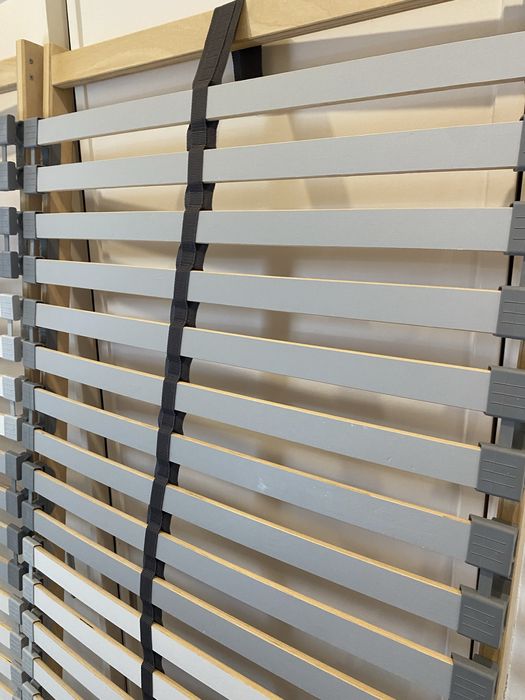 Estrados de ripas cama casal LÖNSET IKEA