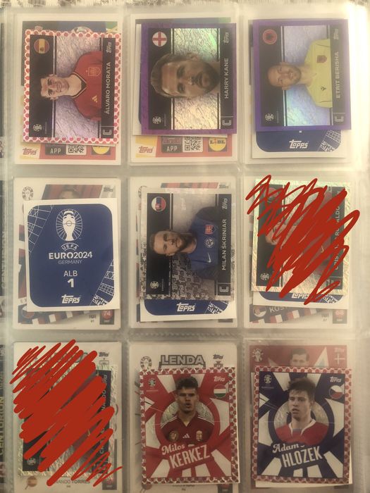 Cromos Parallels Euro 2024