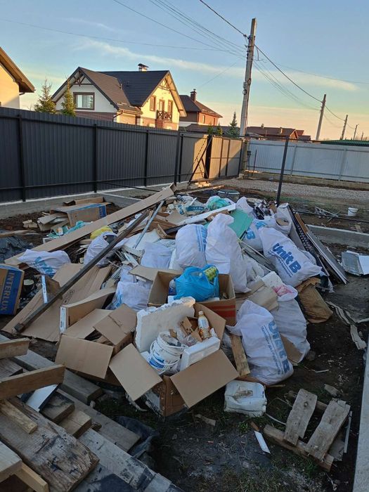 Вивіз сміття, будівельно, хламу .