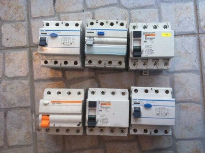 Interruptores Diferenciais