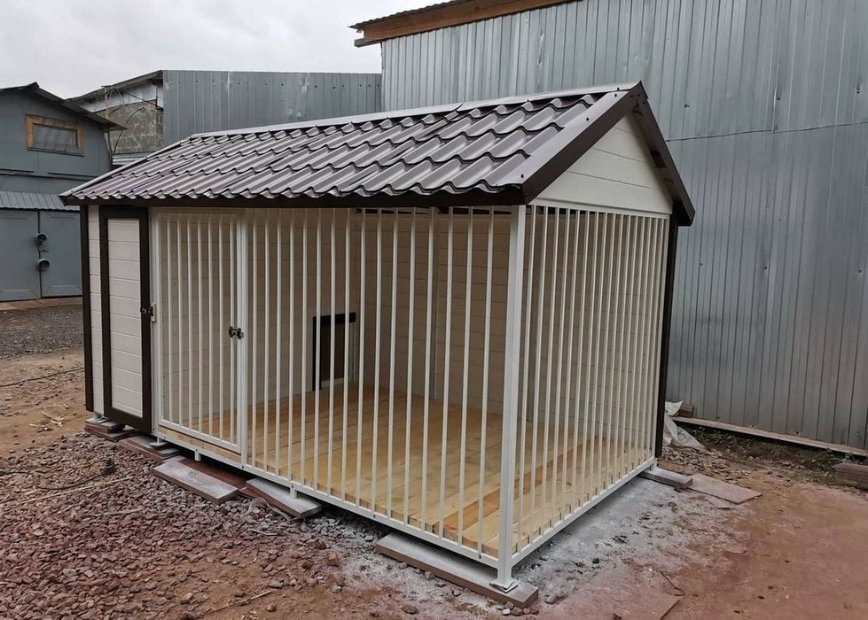 Виготовлення вольєрів та будок для собак !