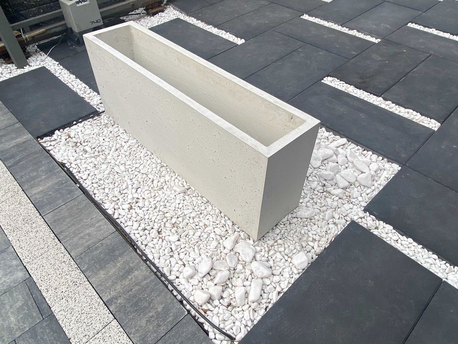 Donica ogrodowa 130x40x32 beton architektoniczny Różne Wymiary TRANSPO