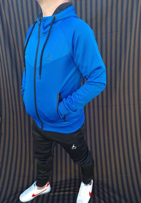 Fato de treino preto slim fit