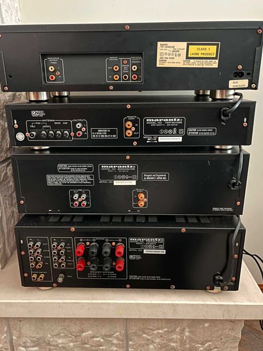 Sistema de Som Vintage Marantz Anos 90 + Colunas e Subwoofer Bose (Vendo conjunto ou peça a peça)