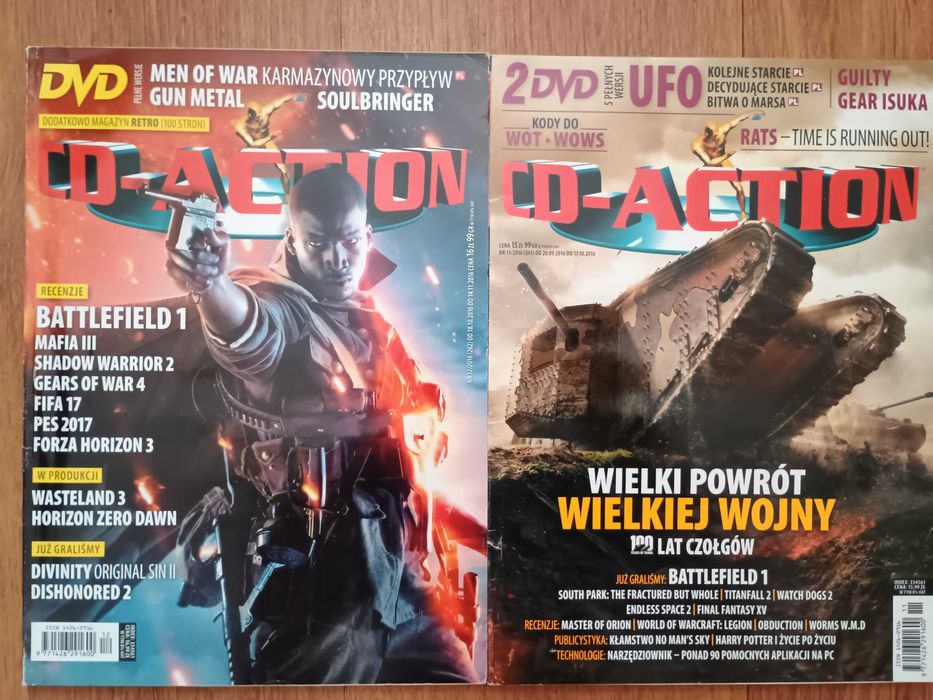 Czasopisma CD-Action 38 sztuk z lat 02-16