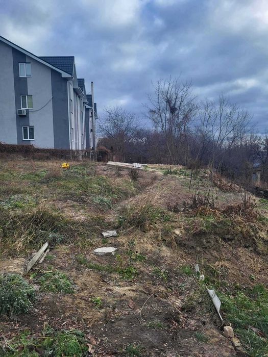 Ділянка 19 соток фасад просп Науки Столичне шосе