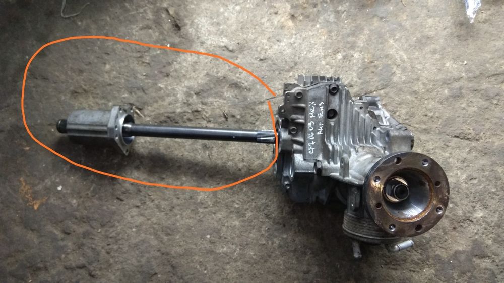 Раздаточная коробка Mazda CX7 2.3 бенз мех/автом Раздатка LN03-27-500A