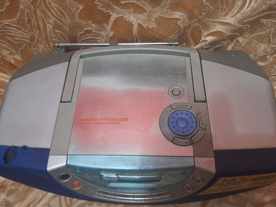 Портативная CD стереосистема(бумбокс) Panasonic RX-EX1