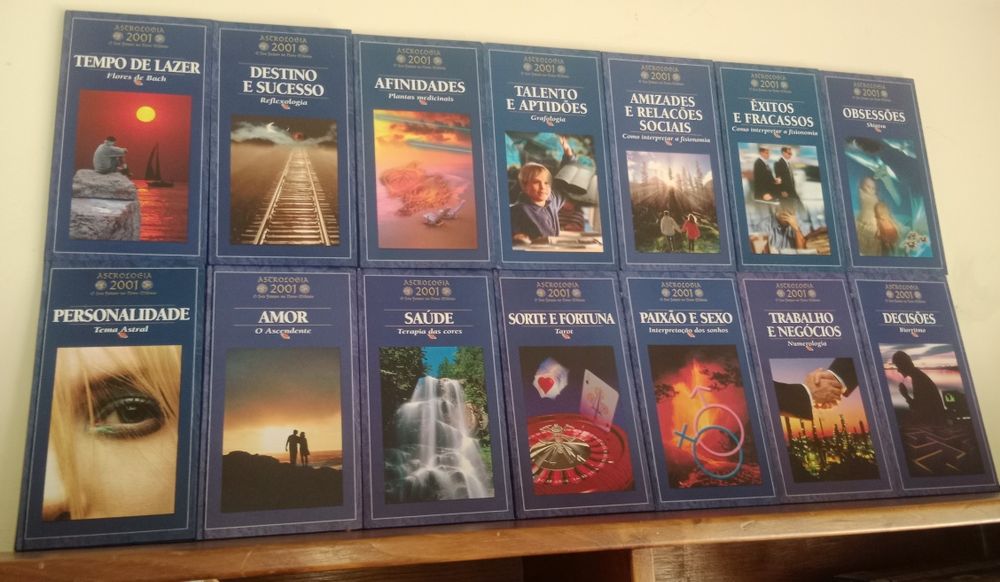 Coleção "Astrologia 2001 – O Seu Futuro no Novo Milénio" (14 Livros)