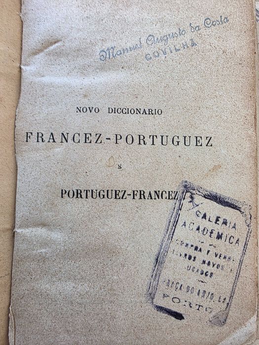 Dicionários Antigos