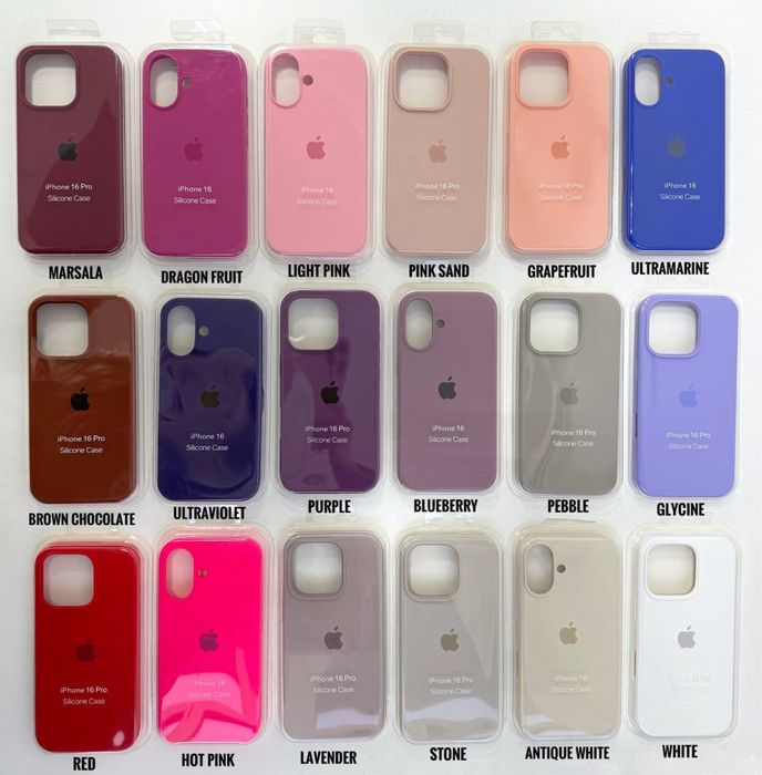 Силіконовий чохол на айфон silicone case iphone 15 Pro Max /інші 16 14