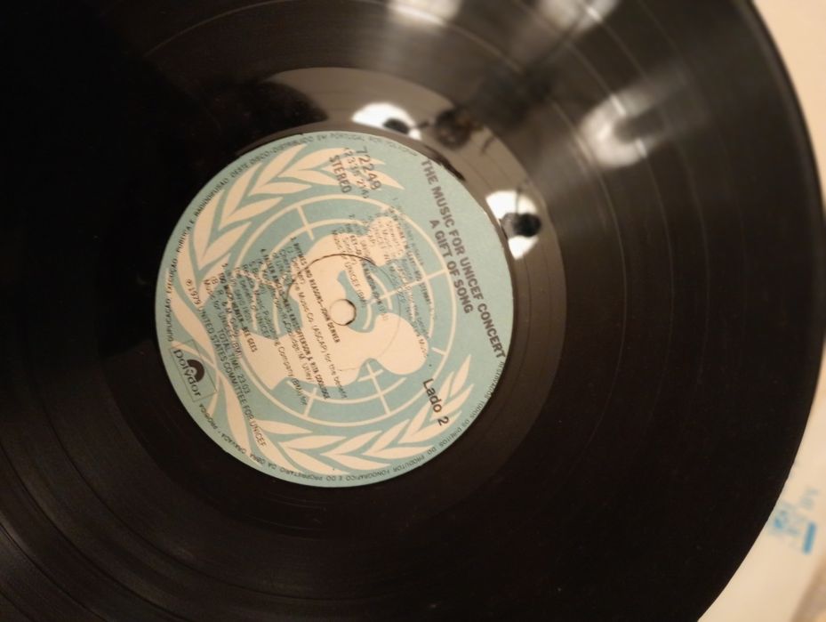 Vinil LP Coletânea The Music for UNICEF Concert
