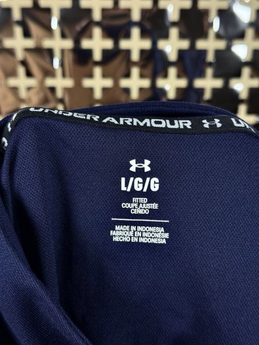 Олімпійка Under Armour Оригінал L-XL синя свіжа преміум колекція спорт