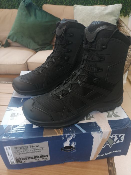Botas Haix Black Eagle Athletic 2.0 T high/black/Sidezipper