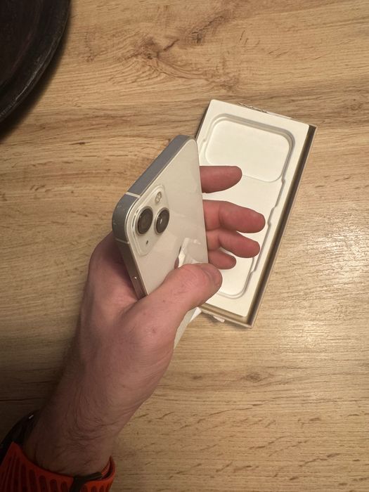 iPhone 13, 256 GB, branco, nova bateria