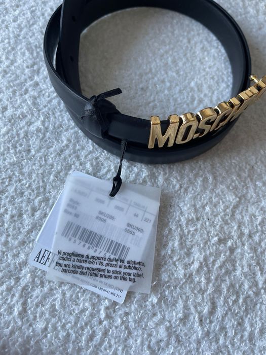Pasek Moschino coulture M nowy piękny cudo