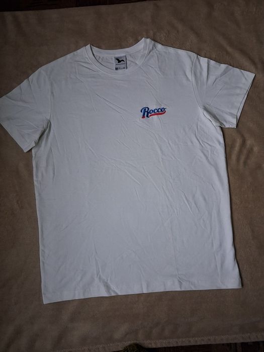 BiałyT-shirt z krótkim rękawem