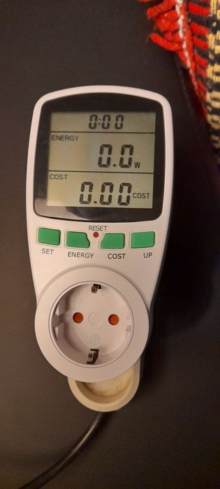 Aparelho medir consumo ernergia eléctricoa