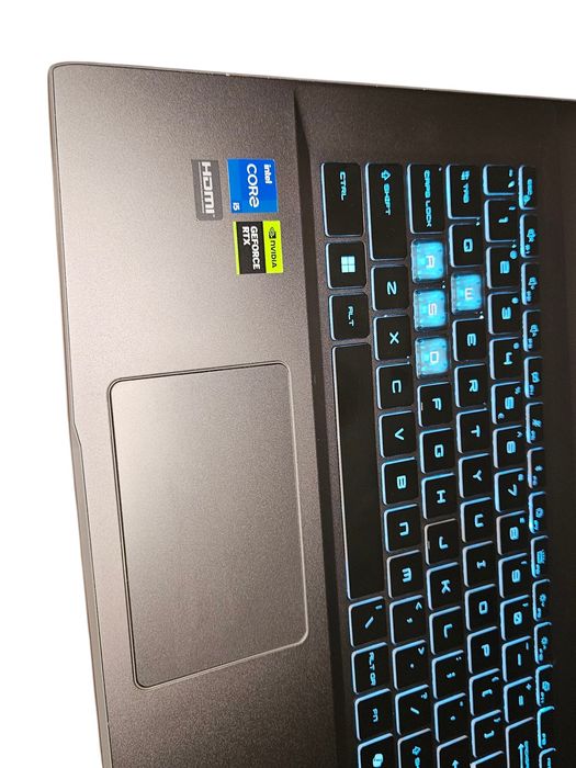 Laptop gamingowy MSI Thin RTX 3050 i5 12th SSD 512GB RAM 16GB