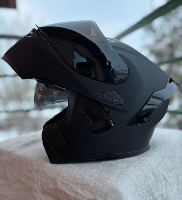 Мото Шолом трансформер МОДУЛЯР для мотоцикла ORZ helmets (MT, ls2) LVS