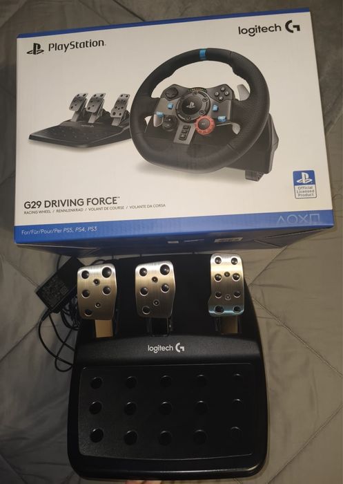 Volantes Logitech G29 (volante, pedais, mudanças)