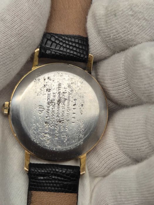 Męski zegarek *Glashutte*garniturowiec