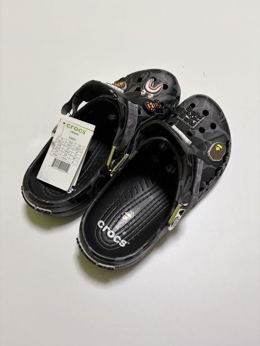 Crocs bape aape baby milo balenciaga supreme chrome hearts кроксы
