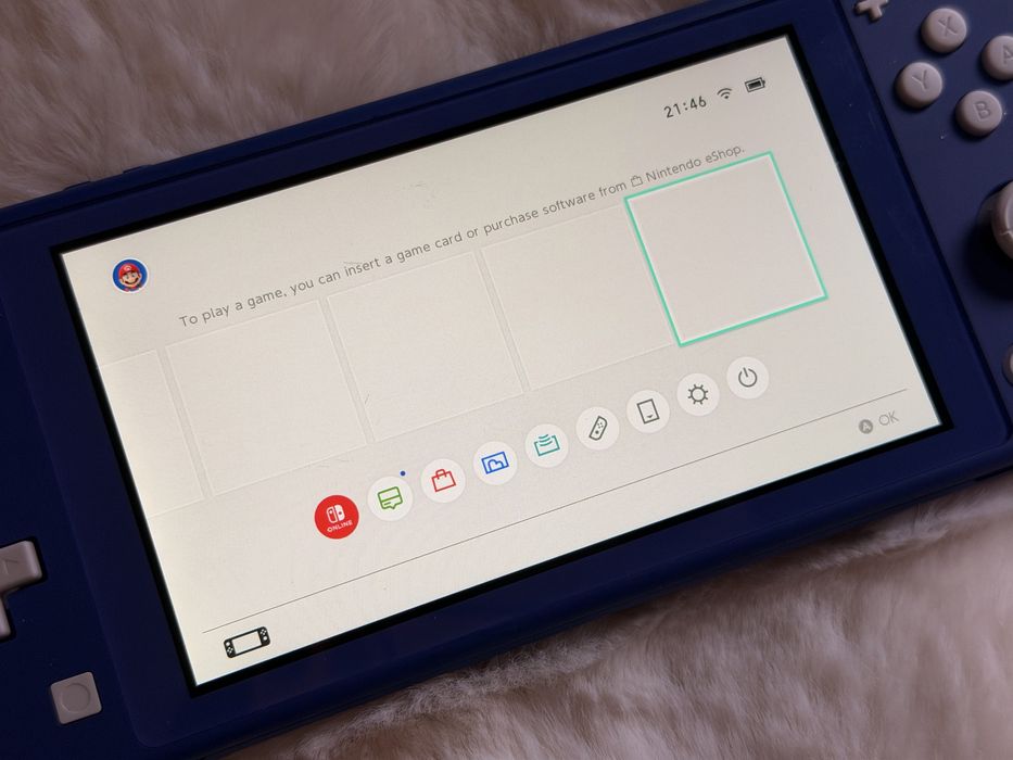 Nintendo Switch Lite Niebieski, z zasilaczem Kraków Prądnik Biały
