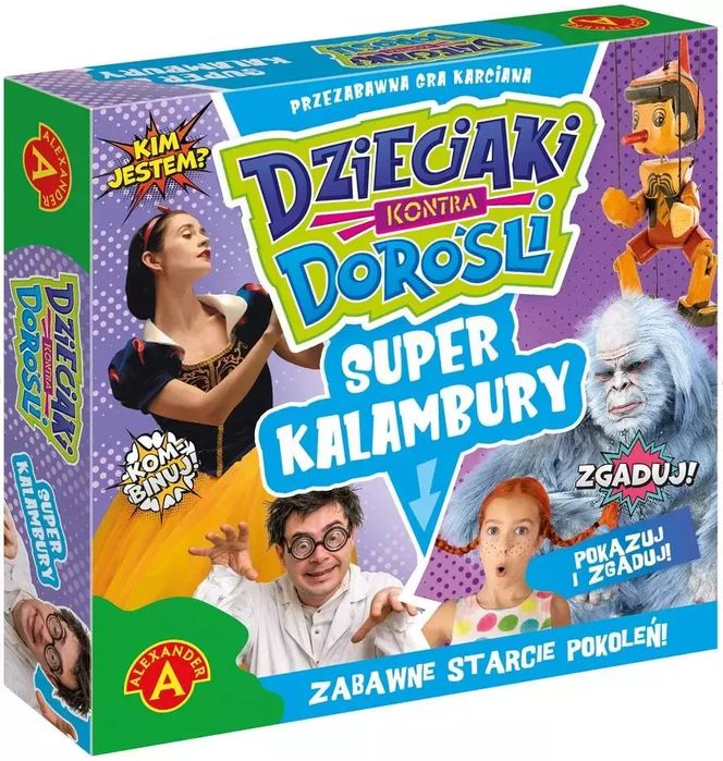Dzieciaki kontra Dorośli. Super kalambury. Alexander