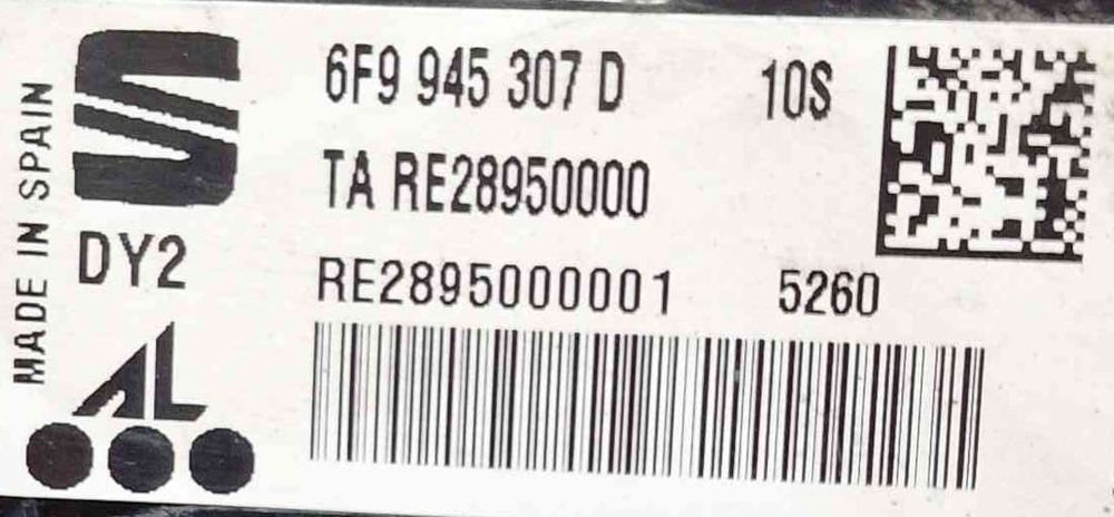 Farolim da Mala Esquerdo 6F9945307D - SEAT ARONA