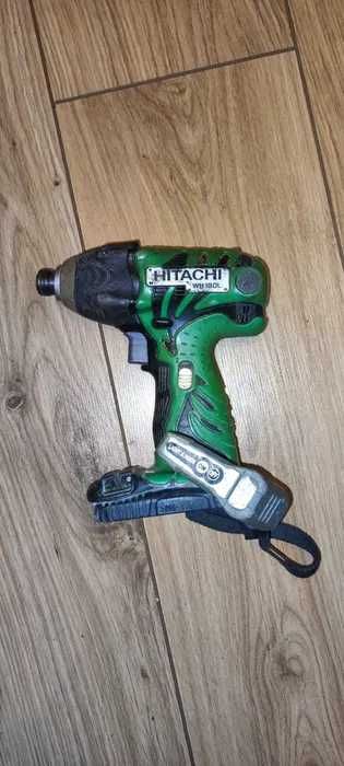2 x HITACHI Zakrętarki udarowe WH18DL+14DL + baterie i ładowarki