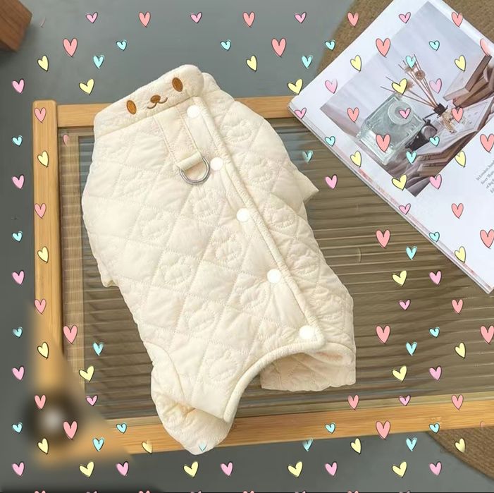 Зимовий комбінезон для собачки, песика дівчинки Новий