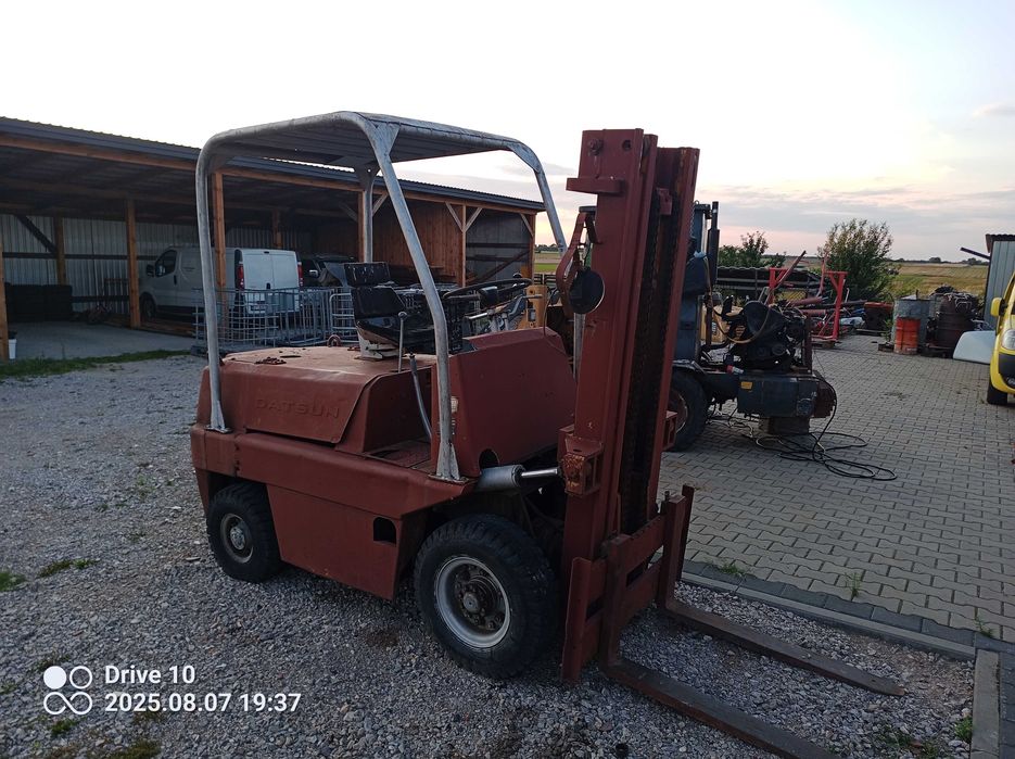 Wózek widłowy nissan datsun diesel