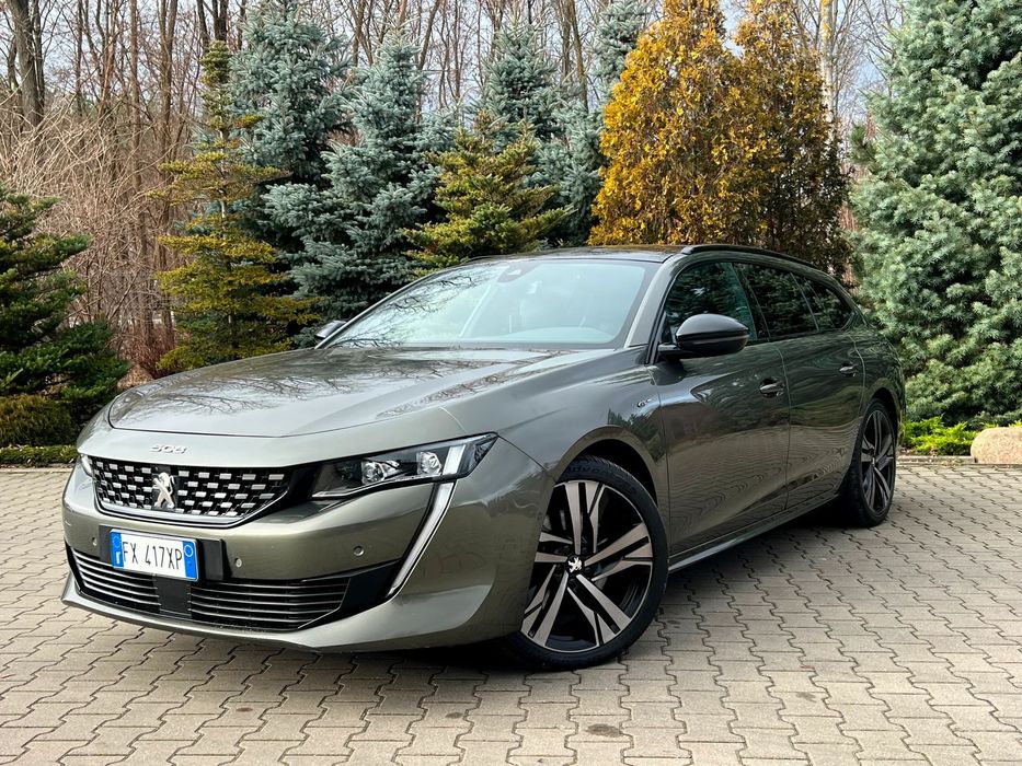 Peugeot 508 2.0HDI%GT%VAT23%Noktowizor%Skóry%GPS%Panorama%Bezwypadek