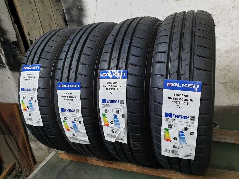 Cztery Nowe Opony letnie 165/60R15 8mm 2024r Falken Sincera SN 110