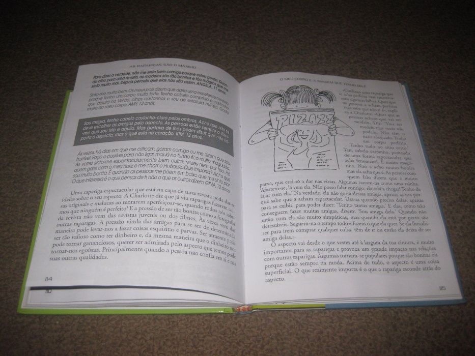 Livro “As Raparigas São o Máximo” de Anne Driscoll