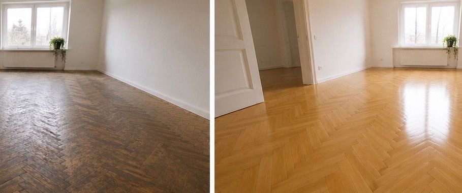 Cykonowanie podłóg, renowacja podłóg, renowacja schodów