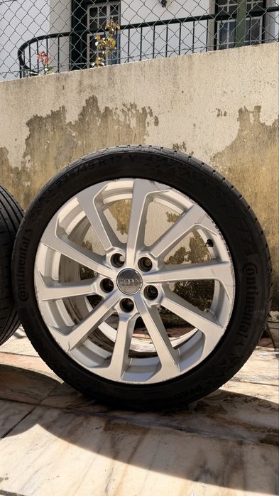 Jantes Audi Originais 17” com Pneus Continental