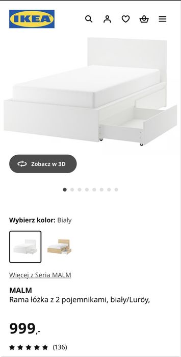 Łóżko młodzieżowe pojedyncze